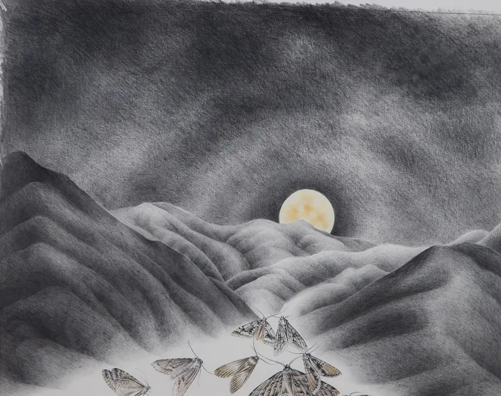 Rhonda Greig - Moths in Moonlight Image 1++