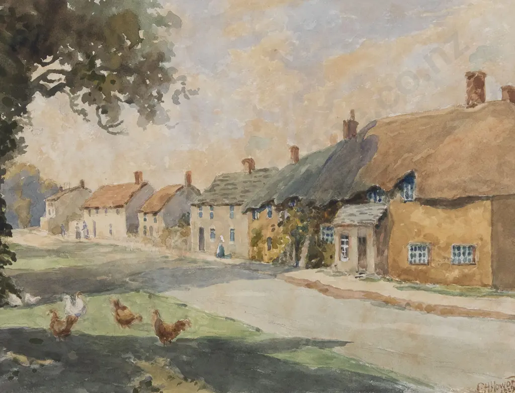 C H Howorth & other watercolour (2) Image 1++
