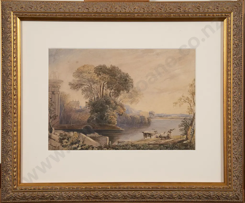 George Barret Jnr & Arthur Powell May watercolours (2) Image 1++