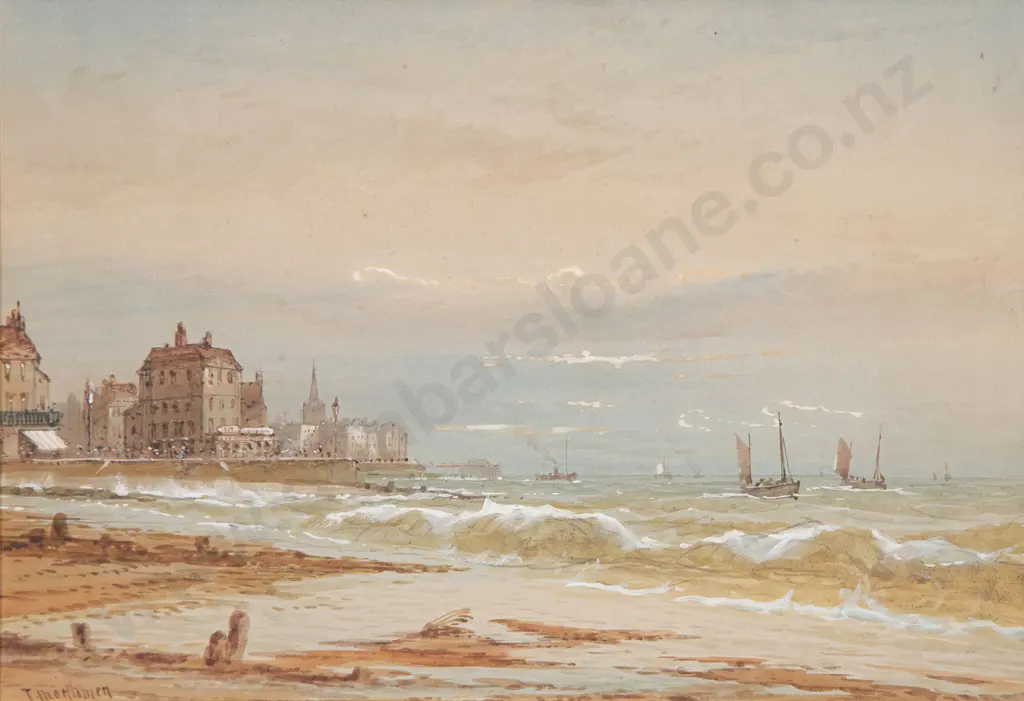 Thomas Mortimer & Alfred Sinclair watercolours (2) Image 1++