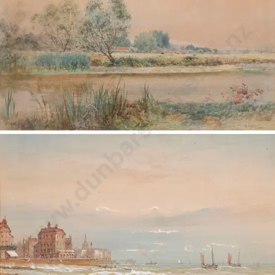 Thomas Mortimer & Alfred Sinclair watercolours (2)