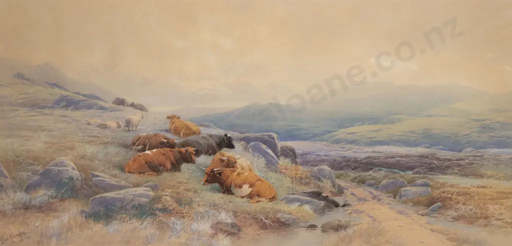 Thomas Rowden (British) - Pair of Watercolours Image 1++
