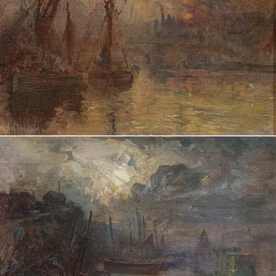 James Lawson Balfour (British) - London Dock & St Ives (2)