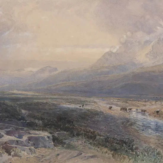 Attributed Spencer Vincent - Highland Scene