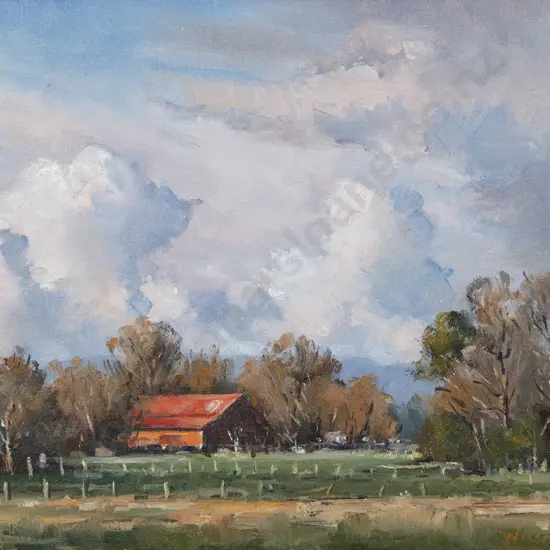 Wilson - Kempton's Barn from Greytown Martinborough Rd