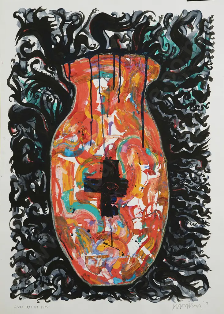 Greg Morrison & other unframed works on paper (4) Image 1++