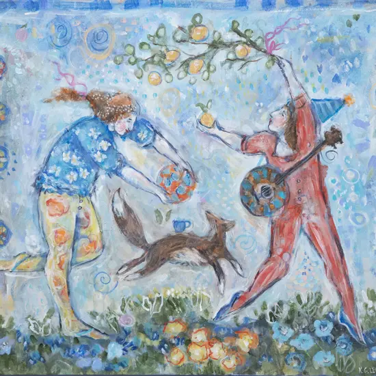 Katherine Lewis (American) - A Jaunt with Fox