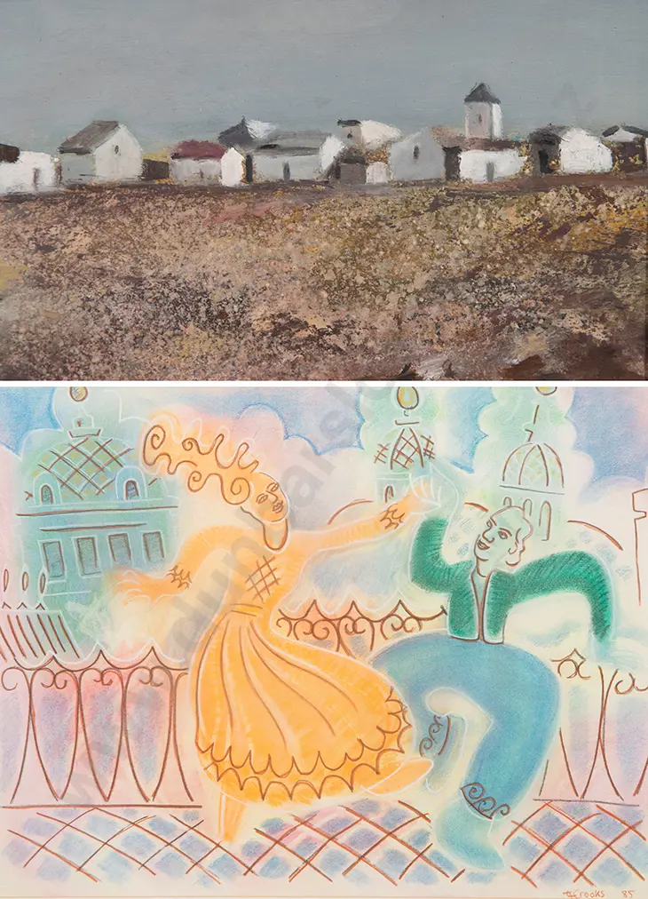 Lindsay Crooks - Dancing Couple & other acrylic Image 1++