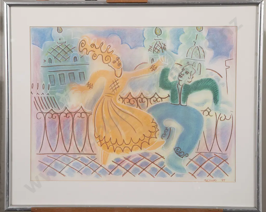 Lindsay Crooks - Dancing Couple & other acrylic Image 1++