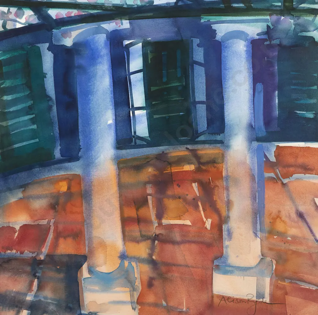 Alison Ryde - Terrace Painting 2 Image 1++