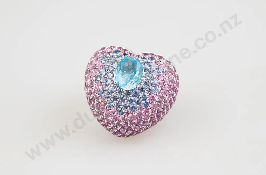 Pasquale Bruni (Italy) 18ct White Gold Topaz Image 1++