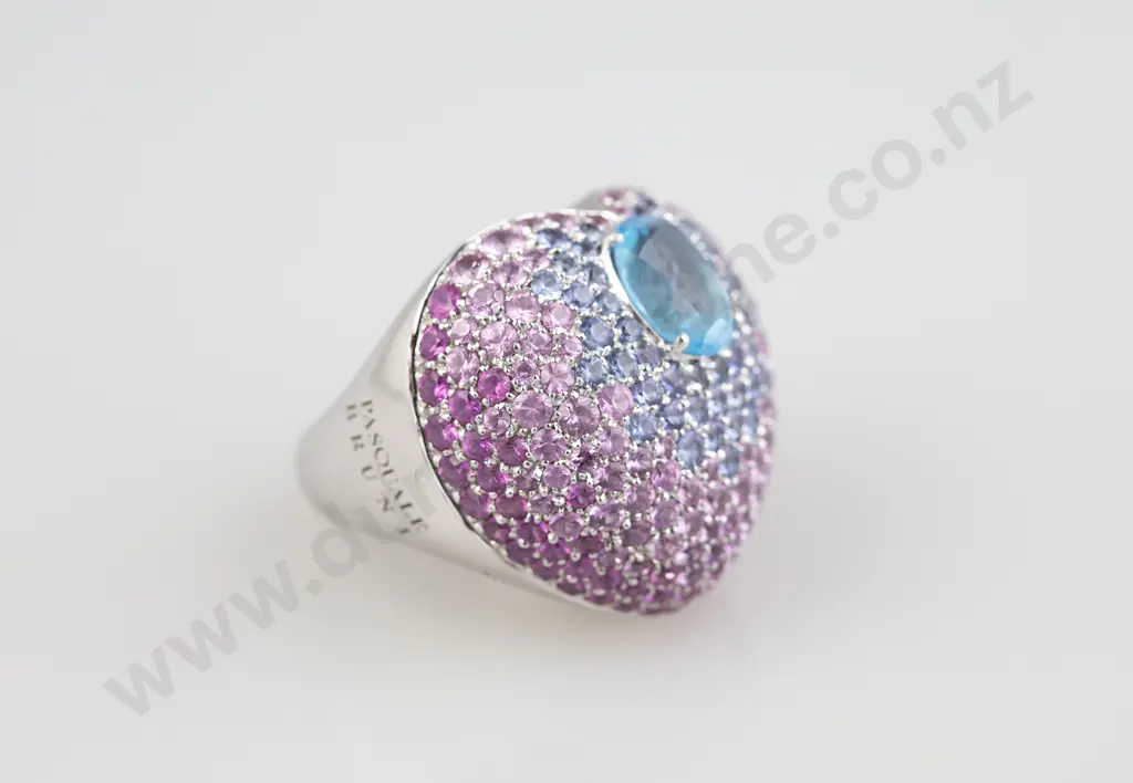 Pasquale Bruni (Italy) 18ct White Gold Topaz Image 1++