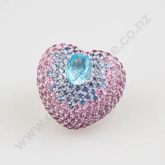 Pasquale Bruni (Italy) 18ct White Gold Topaz