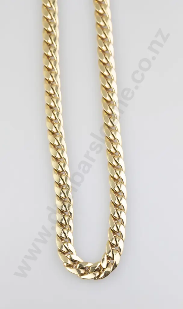 9ct Modern Yellow and Rose Gold Necklace Image 1++