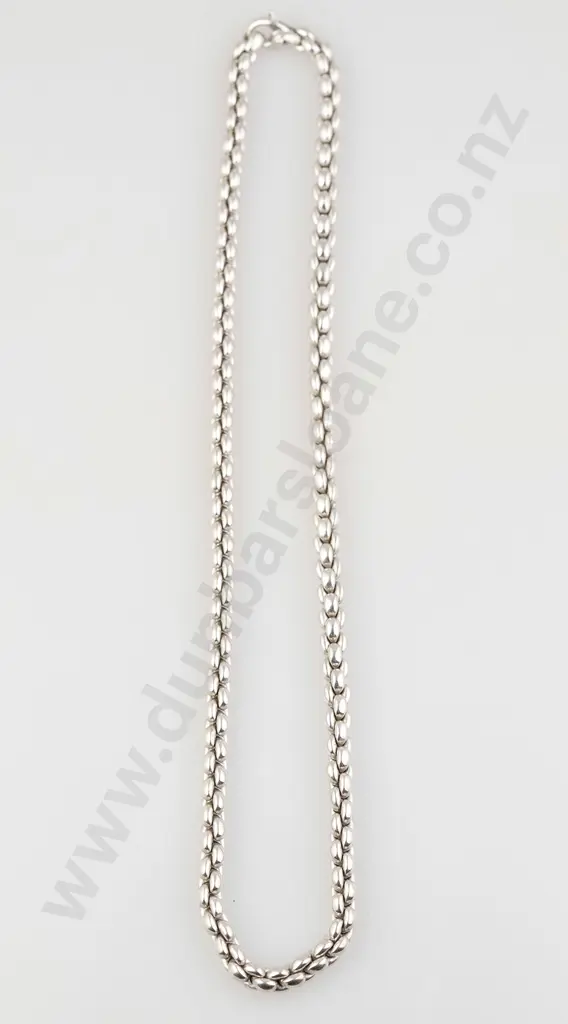 14ct White Gold Fancy Neck Chain Image 1++