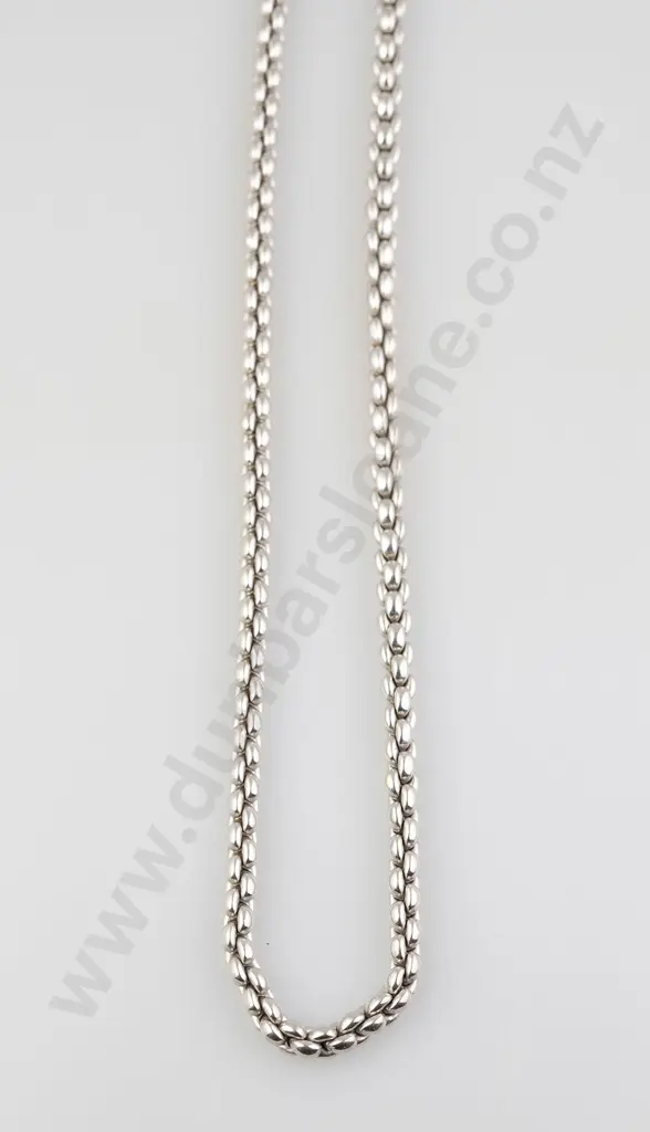 14ct White Gold Fancy Neck Chain Image 1++