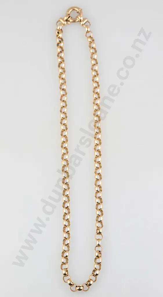 9ct Trace Link Neck Chain Image 1++