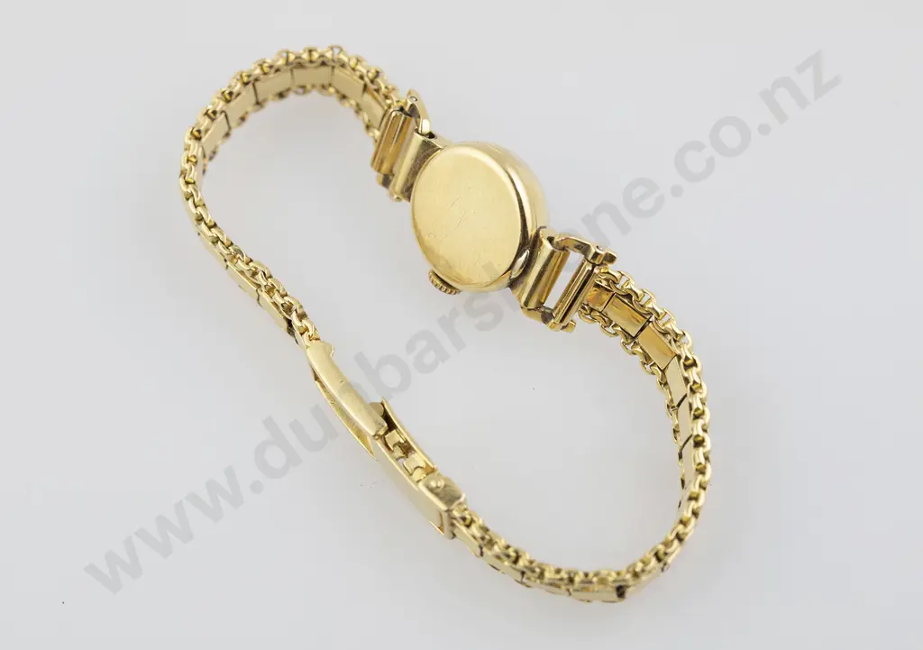 Omega All 18ct Dress Wrist Watch Image 1++