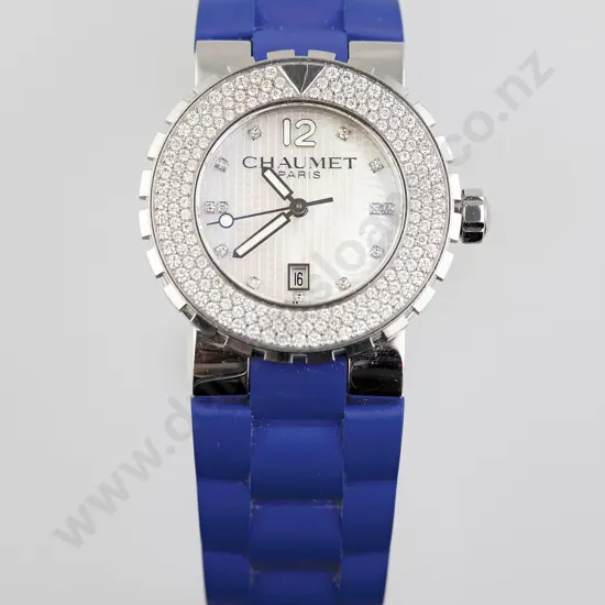Chaumet (Paris) Class One Diamond Bezel Ladies Wrist Watch