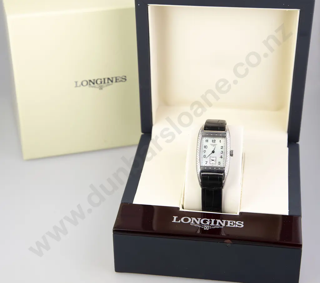 Longines BelleArti MOP Dial Diamond Bezel Ladies Wrist Watch Image 1++