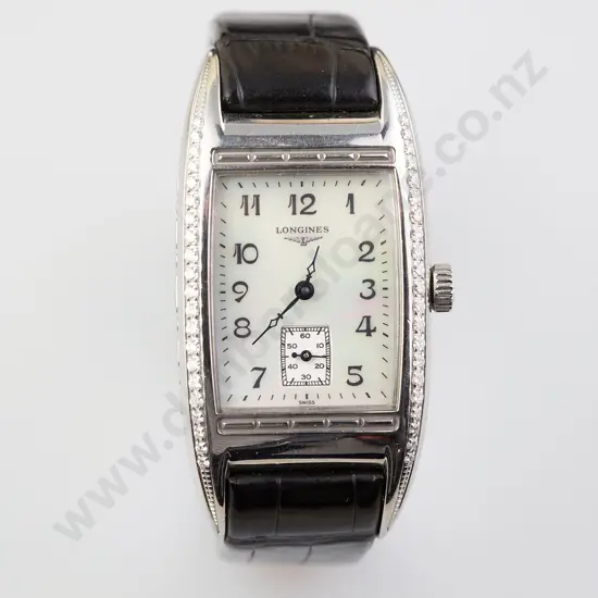 Longines BelleArti MOP Dial Diamond Bezel Ladies Wrist Watch