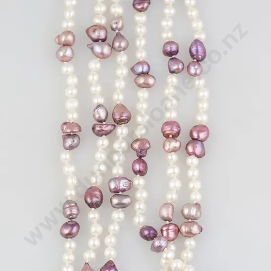 Single Strand Fresh Water Pearl Necklace