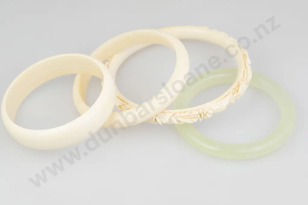 Two Ivory Bangles Image 1++
