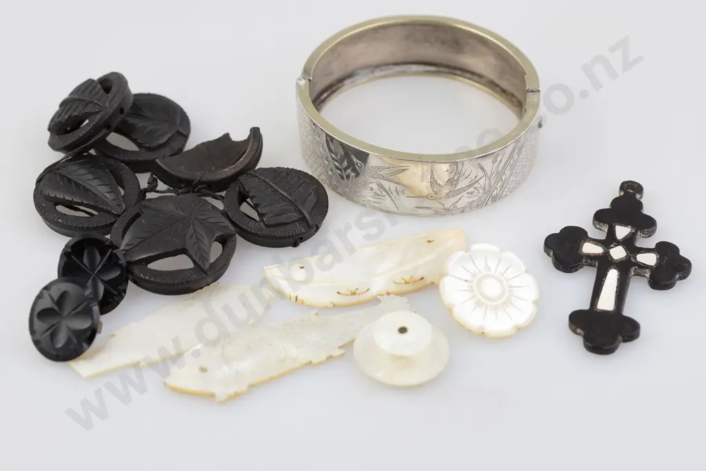 Victorian Jet Bracelet Image 1++