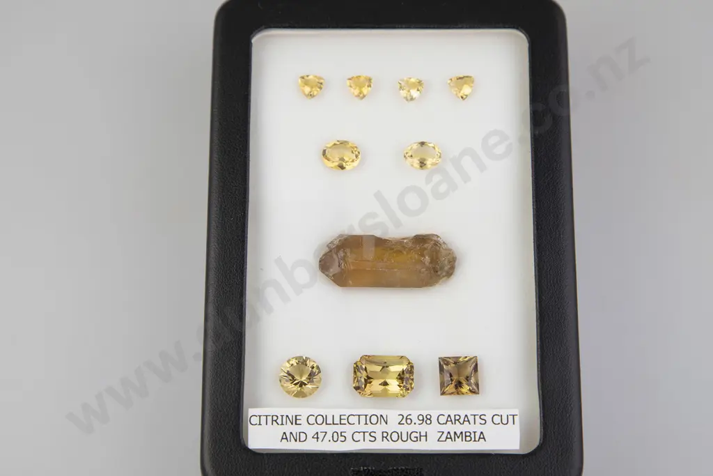 Collection Unmounted Citrines Image 1++