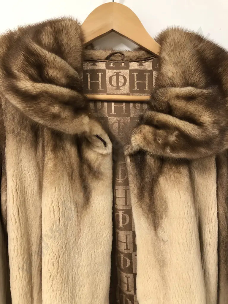 Modern Design Mink Full Length Coat Image 1++