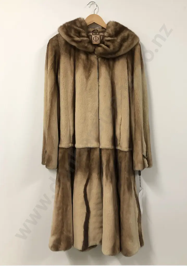 Modern Design Mink Full Length Coat Image 1++