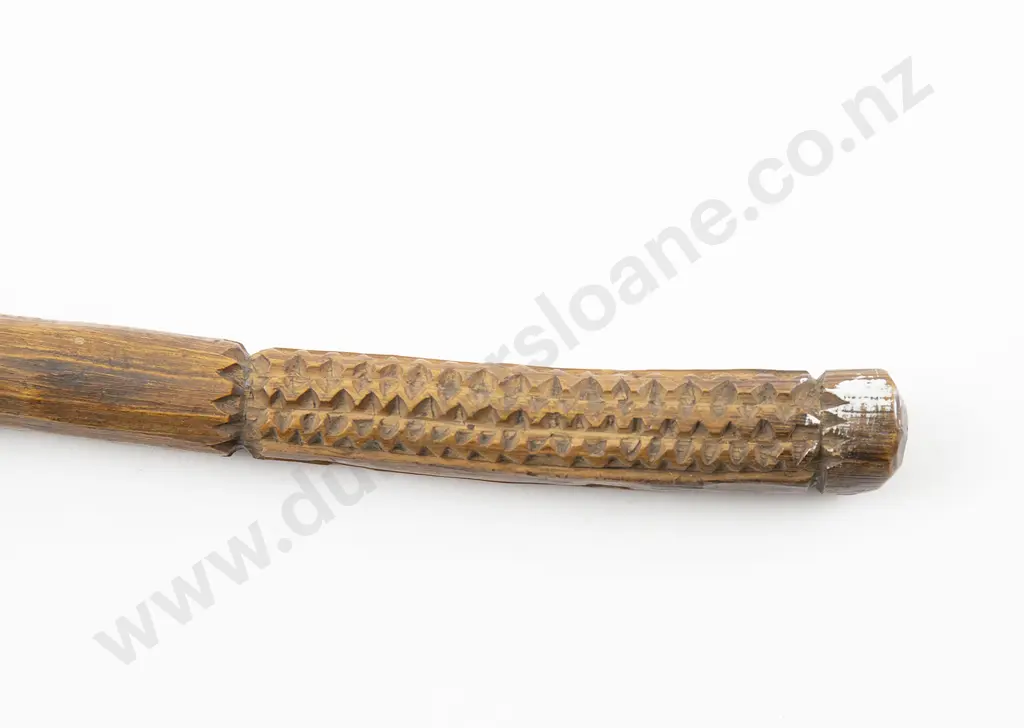 Stone Toki Adze on Wooden Shaft Image 1++
