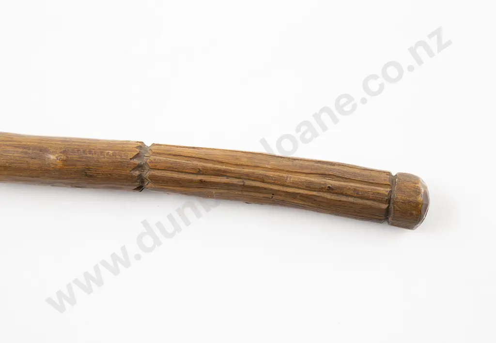 Stone Toki Adze on Wooden Shaft Image 1++