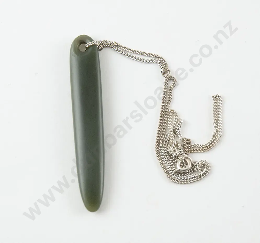 C19th Pounamu Kuru (Pendant) Image 1++