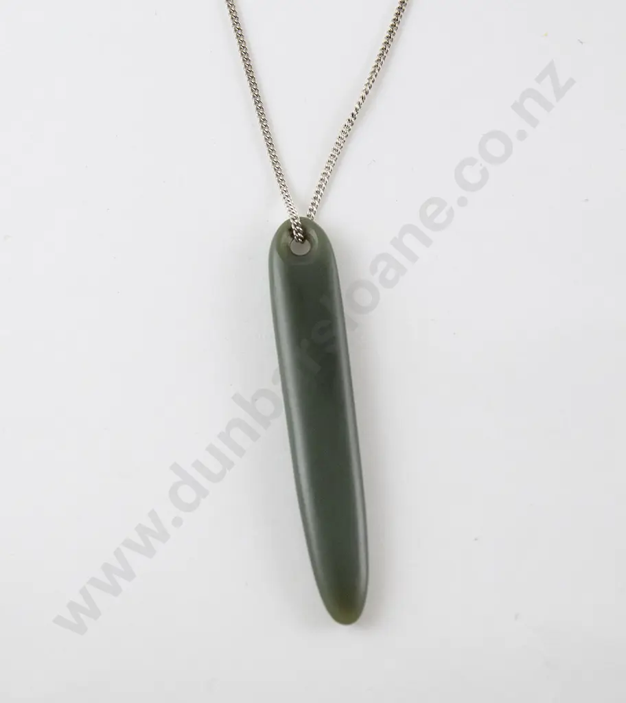 C19th Pounamu Kuru (Pendant) Image 1++