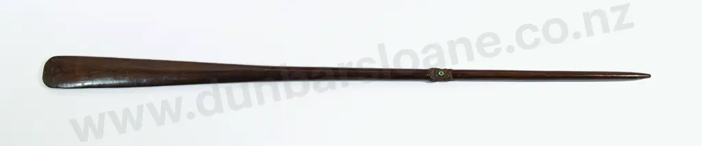 C19th Pouwhenua (Long handled weapon) Image 1++