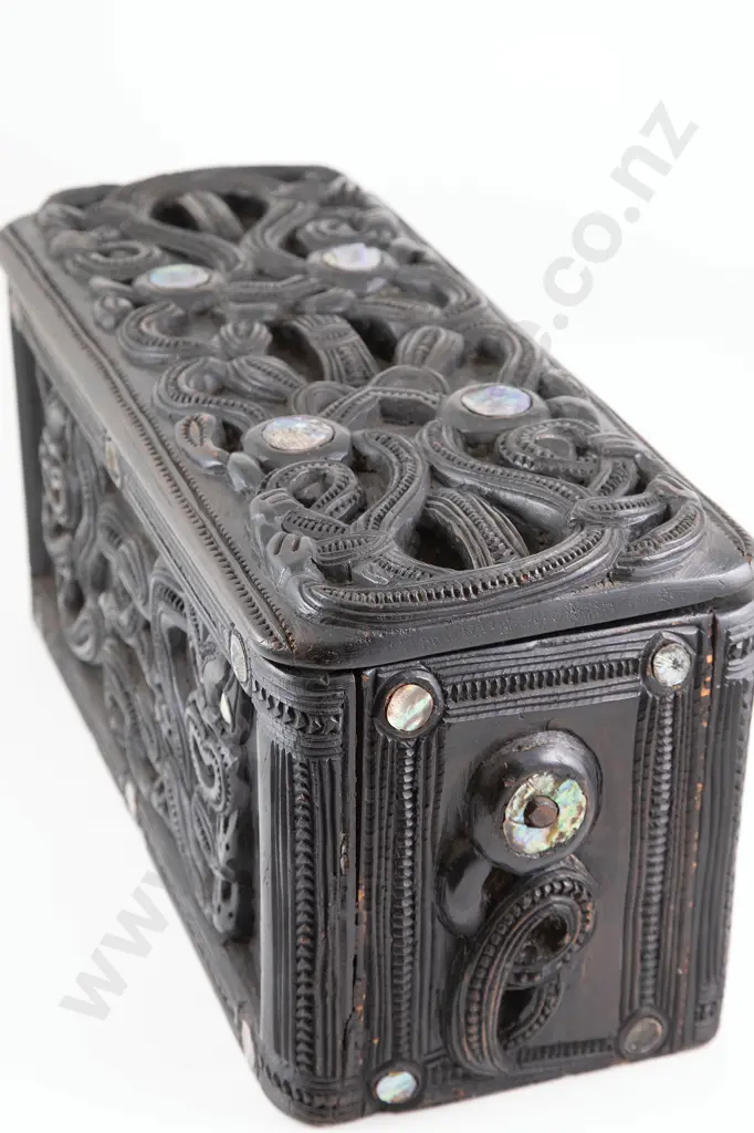 Late C19th/early C20th Pouaka (Box) Image 1++