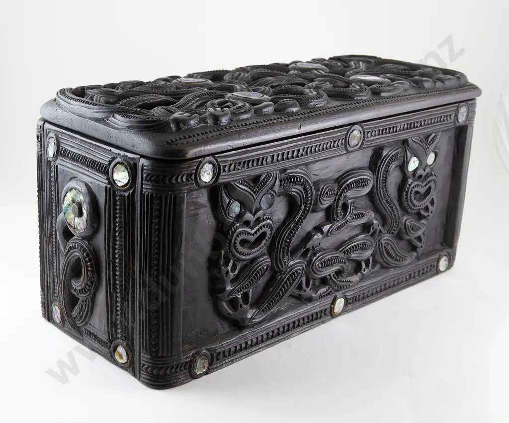 Late C19th/early C20th Pouaka (Box) Image 1++
