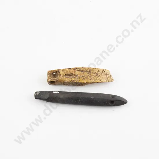Stone Matau/Fishing Lure Shank & Bone Piece (Y-Number pending)