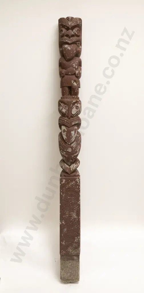 Composite Moulded Maori Poupou Wall Panel Image 1++