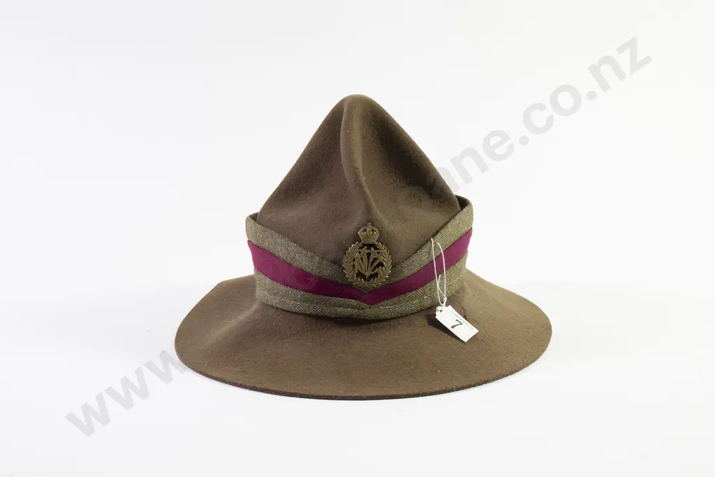 NZ WWI 'Lemon Squeezer' Hat Image 1++