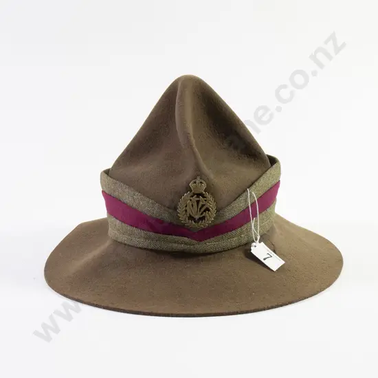 NZ WWI 'Lemon Squeezer' Hat