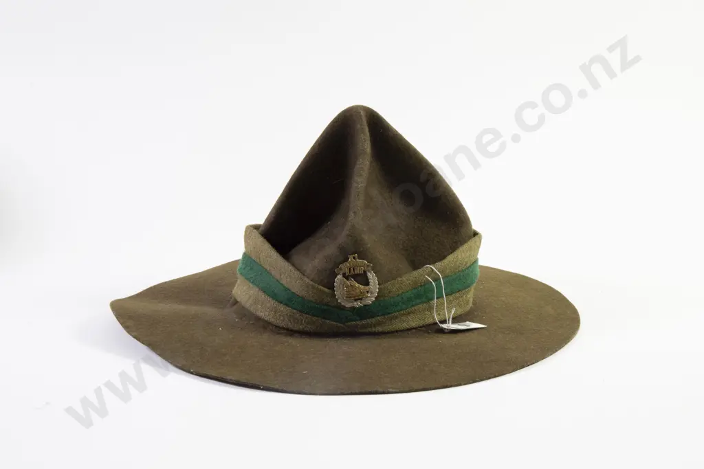NZ WWI 'Lemon Squeezer' Hat Image 1++
