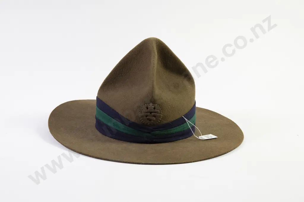 NZ WWII 'Lemon Squeezer' Hat Image 1++