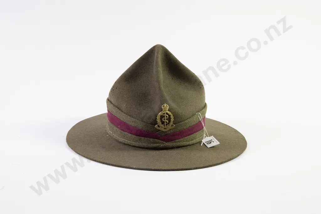 NZ WWII 'Lemon Squeezer' Hat Image 1++