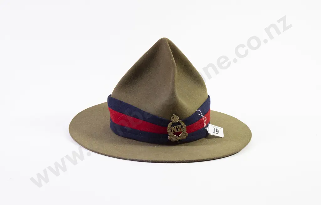 NZ WWII 'Lemon Squeezer' Hat Image 1++