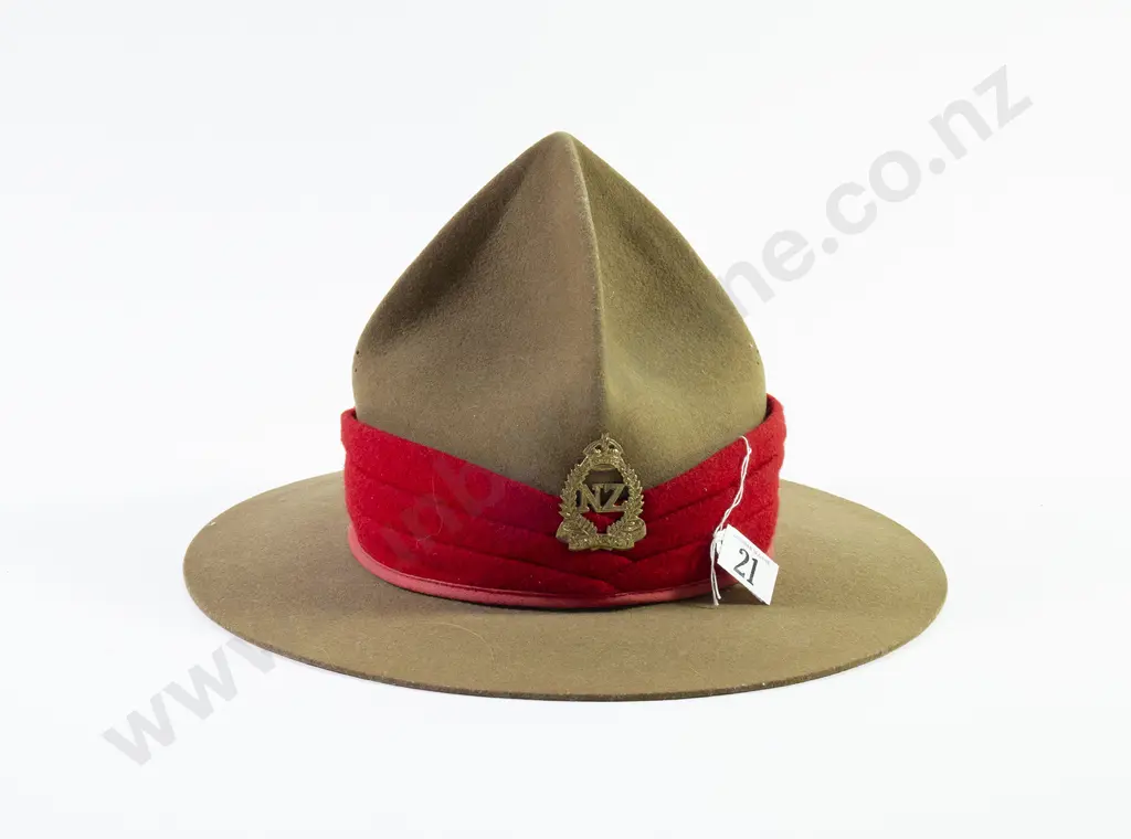 NZ WWII 'Lemon Squeezer' Hat Image 1++