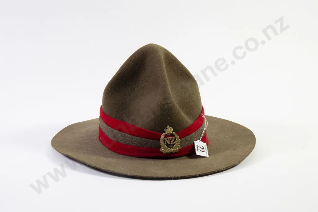 NZ WWII 'Lemon Squeezer' Hat Image 1++