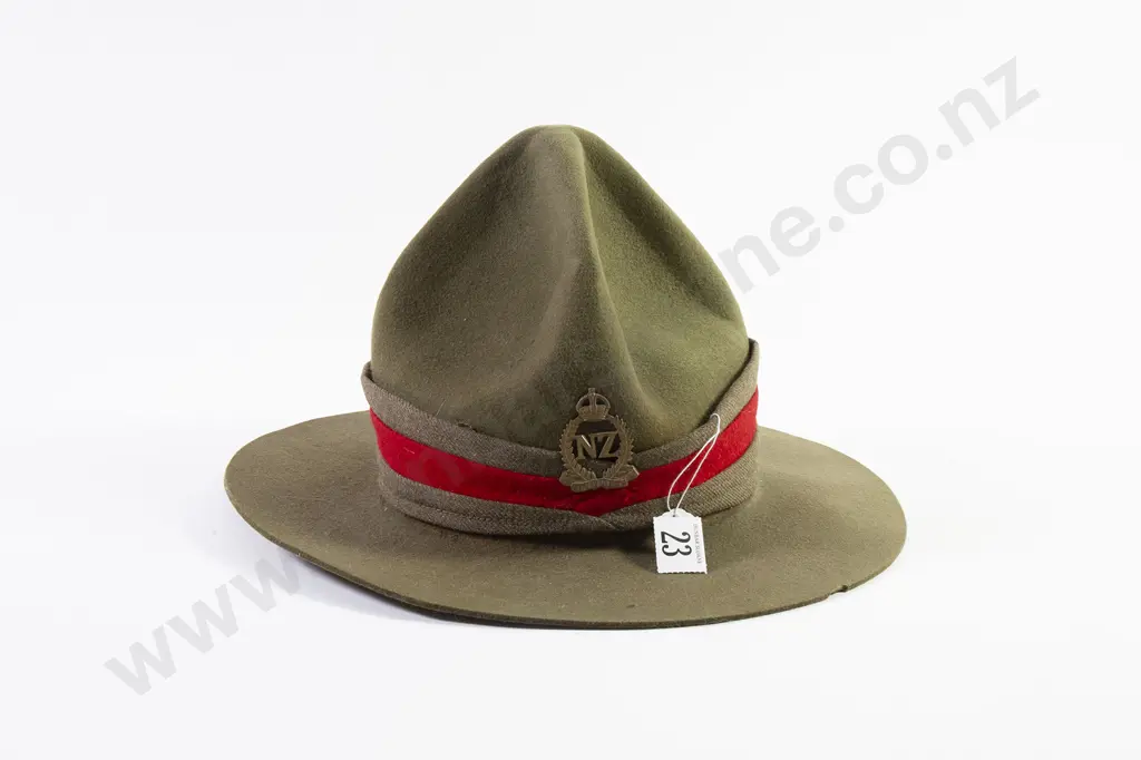NZ WWII 'Lemon Squeezer' Hat Image 1++