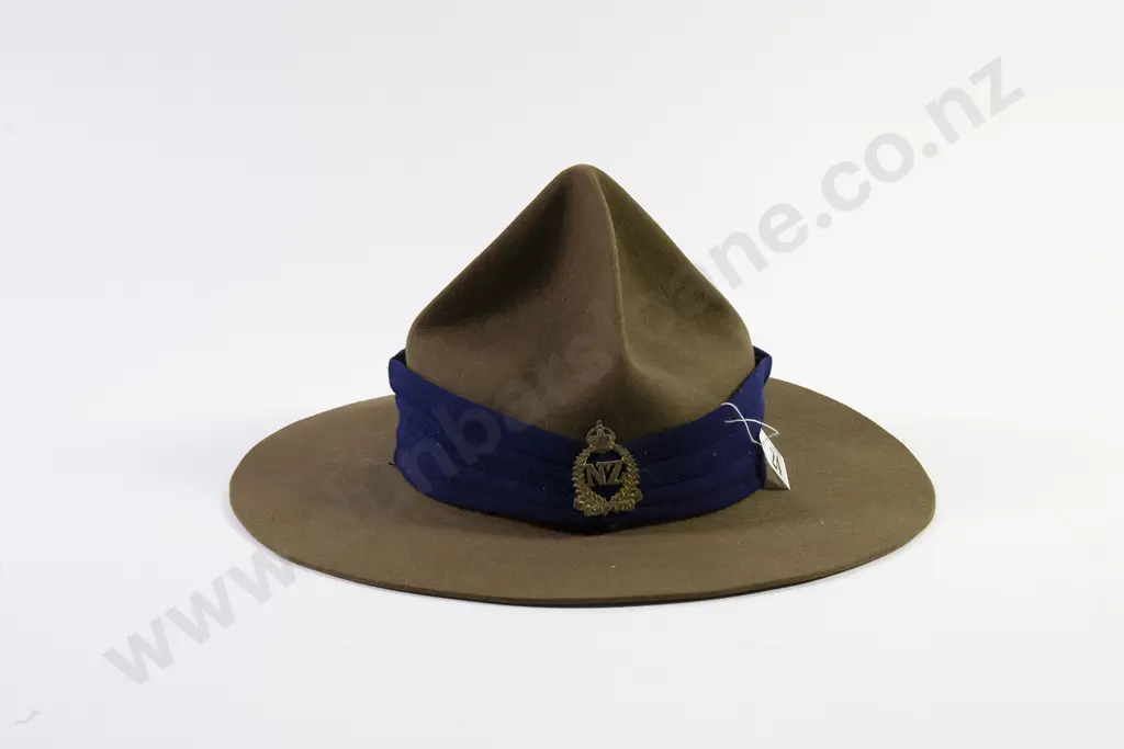 NZ WWII 'Lemon Squeezer' Hat Image 1++